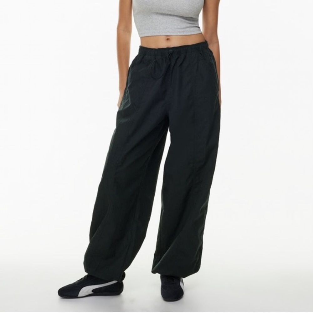 Artzia TNA Black Cotton Parachute Pants